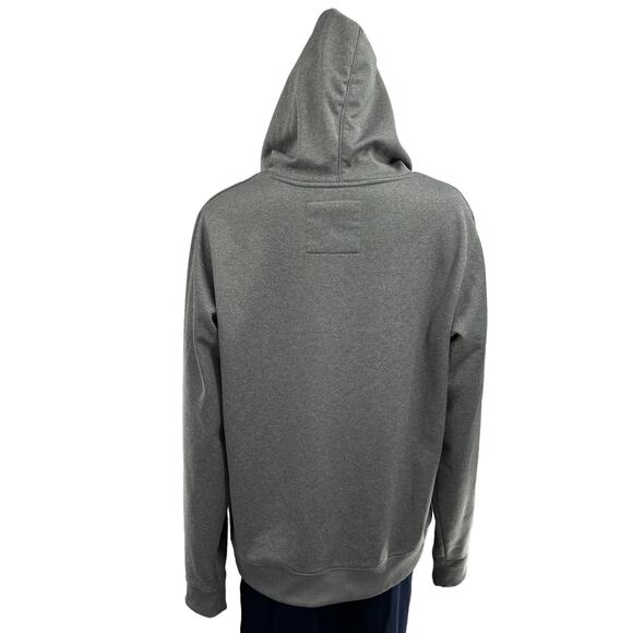 Under Armour Women's Gray UA Storm Semi Fitted Hooded Sweatshirt - Picture 8 of 11